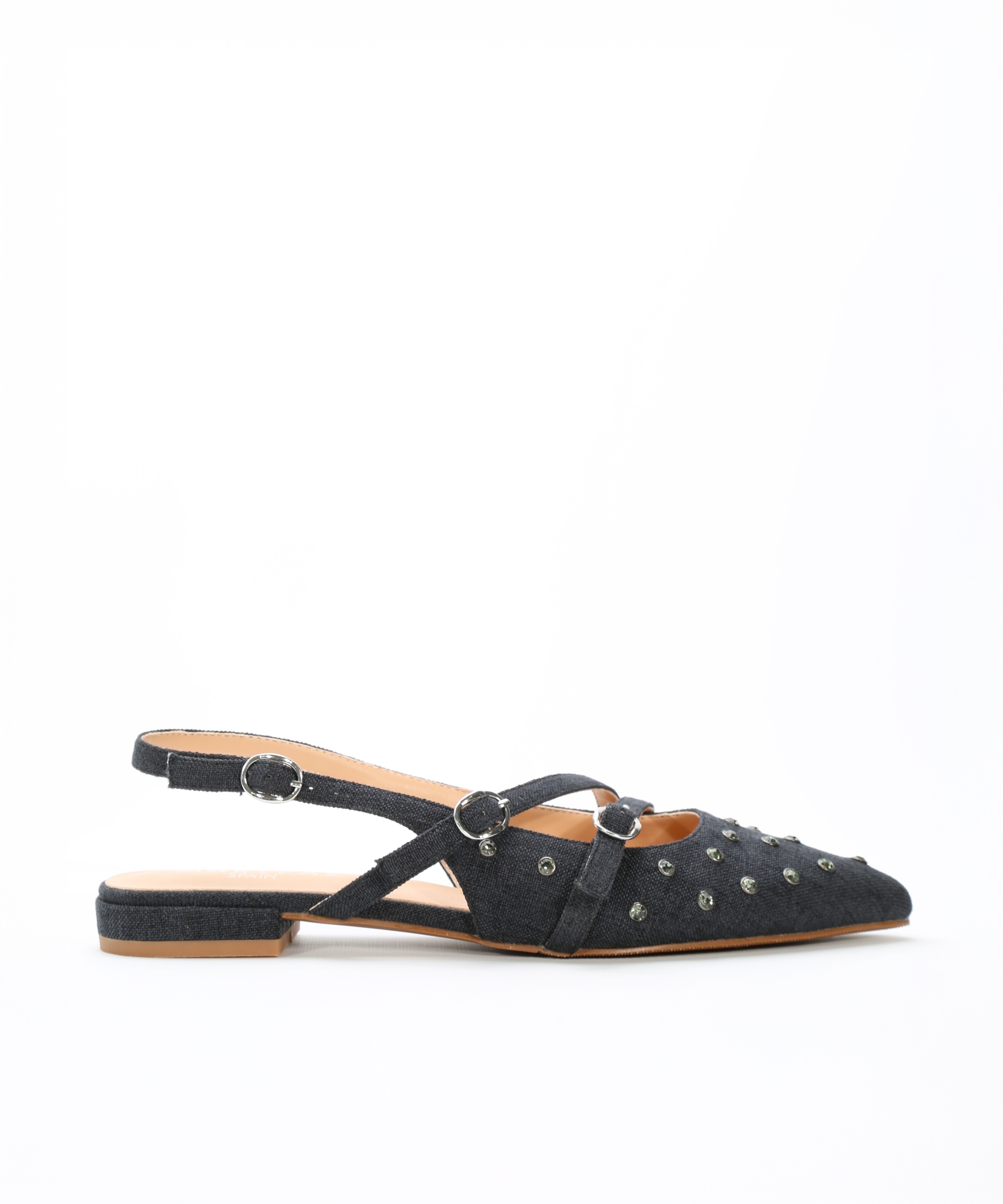 Sapato aberto atr&aacute;s cristal image number null